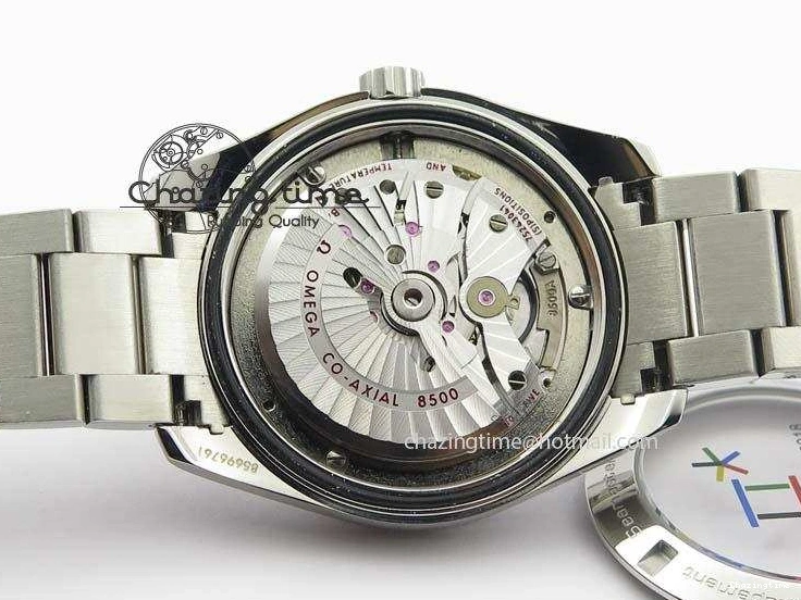 0313 Versatile Aqua Terra ‘PyeongChang 2018’ JHF Best Edition Black Dial On SS Bracelet A 8204